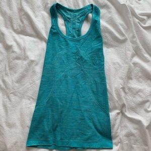 Lululemon blue tank top